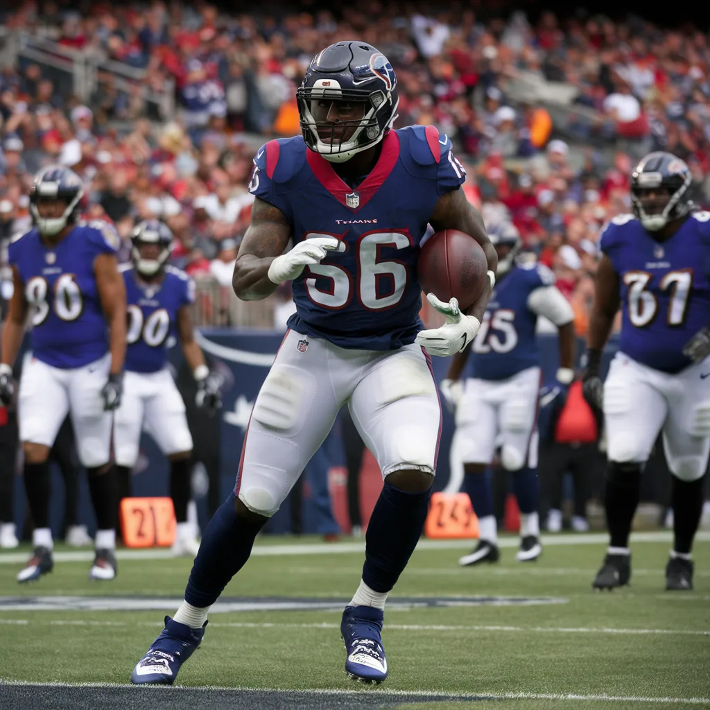 baltimore ravens vs texans match player stats